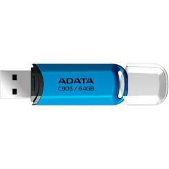 USB флеш накопитель ADATA 64GB C906 Blue USB 2.0 Фото 1