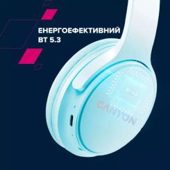 Наушники Canyon OnRiff 4 Bluetooth White Фото 9