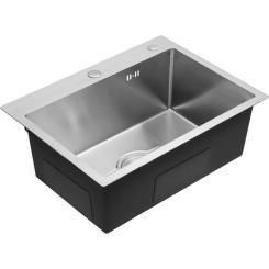 Мойка кухонная Kroner KDBrush5843HM Фото 3
