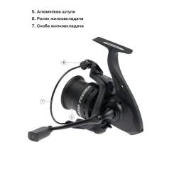 Катушка Brain Champ Feeder 4000 3+1BB 4.81 Фото 5