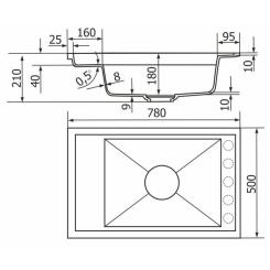 Мойка кухонная GRANADO Estella avena Фото 6
