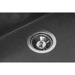 Мойка кухонная GRANADO Under top DOUBLE grafito Фото 3