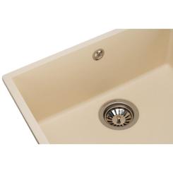 Мойка кухонная GRANADO Under top L ivory Фото 1