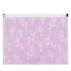 Папка на молнии Axent zip-lock А5 Lavender-3 Фото 1
