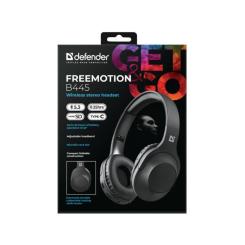 Наушники Defender FreeMotion B445 Bluetooth Black Фото 10