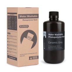 Фотополимерная смола ELEGOO Resin, Water Washable, 1кг, gray Фото