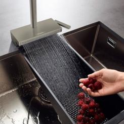 Смеситель Hansgrohe Aquno Select M81 , 21 см, сталь Фото 2