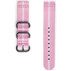 Ремешок для смарт-часов Samsung Gear Premium Nato Pink-White Фото