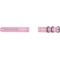 Ремешок для смарт-часов Samsung Gear Premium Nato Pink-White Фото 1