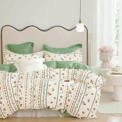 Постельное белье Home Line Земляника Сатин Твил евро Фото 1