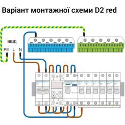 Реле напряжения ZUBR D2-63 red Фото 6
