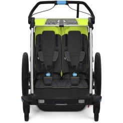 Коляска Thule Chariot Sport Double (Chartreuse-Mykonos) Фото 3