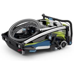Коляска Thule Chariot Sport Double (Chartreuse-Mykonos) Фото 4