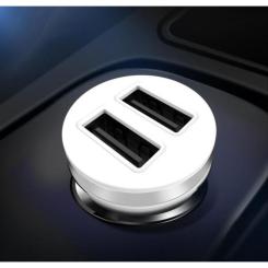 Зарядное устройство XO CC18 2.1A/2 USB White Фото 2