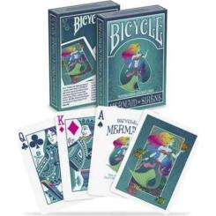 Карты игральные Bicycle Mermaid (red, blue) Фото