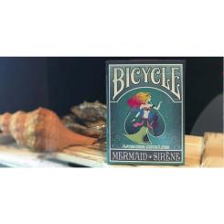 Карты игральные Bicycle Mermaid (red, blue) Фото 1