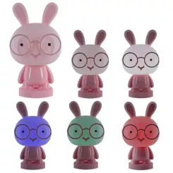 Ночник Kite Светильник LED с аккумулятором Bunny, розовый Фото 3