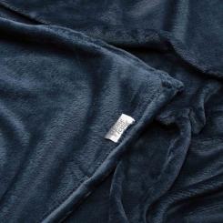 Плед Ardesto Flannel 160х200см, 100% поліестер, синій темний Фото 2