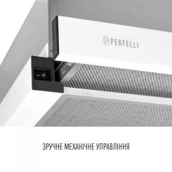 Вытяжка кухонная Perfelli TL 6822 WH 1200 LED Фото 4