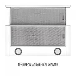 Вытяжка кухонная Perfelli TL 6822 WH 1200 LED Фото 6