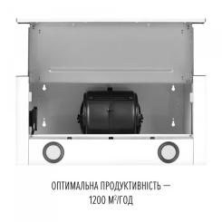 Вытяжка кухонная Perfelli TL 6822 WH 1200 LED Фото 7