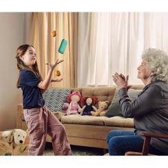 Мобильный телефон Panasonic KX-TU400 Turquoise Фото 9