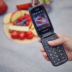 Мобильный телефон Panasonic KX-TU550 Grey Фото 11