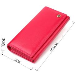 Кошелек Boston Из натуральной кожи Розовый Фото 2