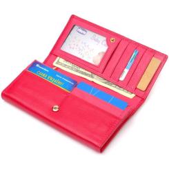 Кошелек Boston Из натуральной кожи Розовый Фото 4