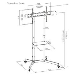 Стойка презентационная ITech T1042TE Фото 7
