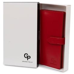 Кошелек Grande Pelle Красный Фото 6