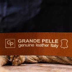Ремень Grande Pelle У стилі мілітарі з натуральної шкіри Фото 8
