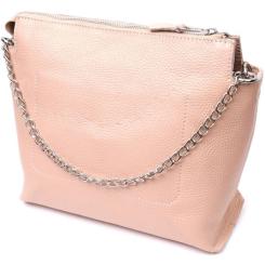 Сумка Grande Pelle Из натуральной кожи Пудровая Фото 1