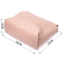 Сумка Grande Pelle Из натуральной кожи Пудровая Фото 2