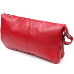 Сумка Grande Pelle Из натуральной кожи Красная Фото 1