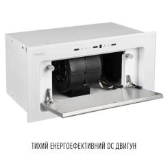 Вытяжка кухонная Perfelli DESIGN VISION 6 BIANCO SILENZIO Фото 9