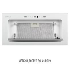 Вытяжка кухонная Perfelli DESIGN VISION 6 BIANCO SILENZIO Фото 6