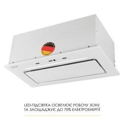 Вытяжка кухонная Weilor LUMINA WBG 69 WHITE SILENCE Фото 5