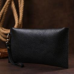 Косметичка Shvigel Кожаная тревел Черная Фото 8