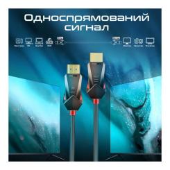 Кабель мультимедийный Promate HDMI M to HDMI M 15.0m V2.0 Фото 4