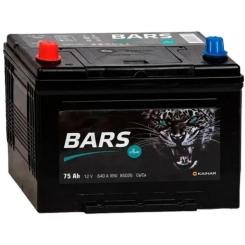 Аккумулятор автомобильный Bars 75Ah ASIA (+/-) (640EN) Фото
