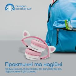 Наушники Promate Panda Bubblegum Фото 6