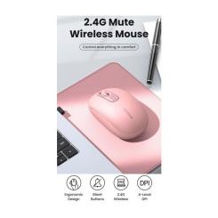 Мышка Ugreen MU105 Wireless Pink Фото 4