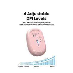 Мышка Ugreen MU105 Wireless Pink Фото 5