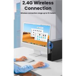 Мышка Ugreen MU105 Wireless Pink Фото 7