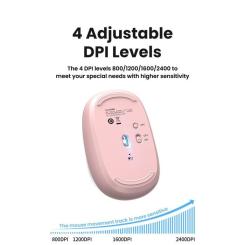 Мышка Ugreen MU105 Wireless Pink Фото 8