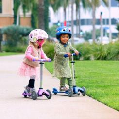 Самокат Micro Mini Deluxe Fairy Glitter LED Пурпуровий Фото 9