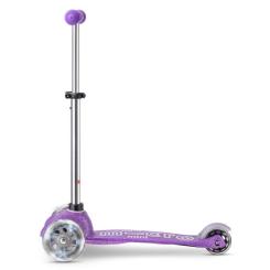 Самокат Micro Mini Deluxe Fairy Glitter LED Пурпуровий Фото 1
