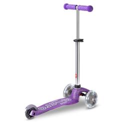 Самокат Micro Mini Deluxe Fairy Glitter LED Пурпуровий Фото 2