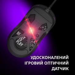 Мышка Lorgar MSA10 Ultralight USB Black Фото 5